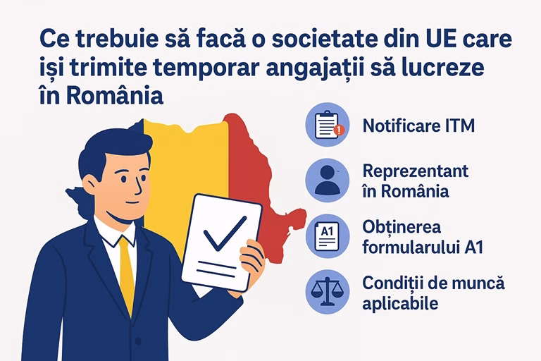 Notificare Inspectia Muncii la detasarea in Romania din UE